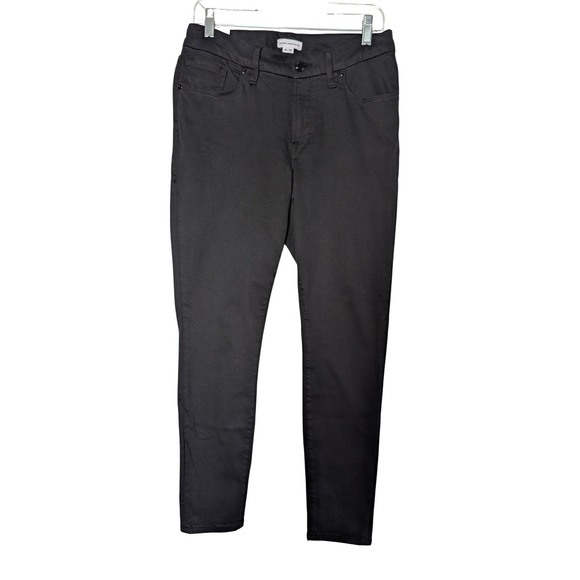 GOOD AMERICAN Good Legs Low Stretch Skinny Jeans GL0001ST Black Women's 14/32 - Picture 1 of 10